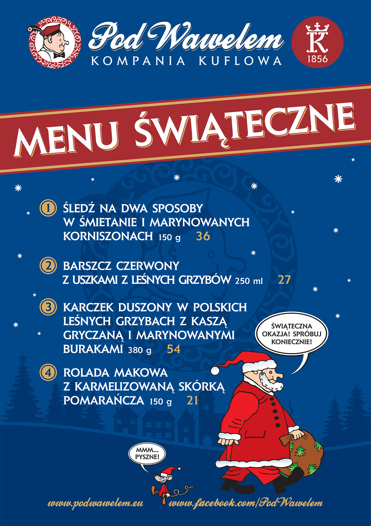 MENU ŚWIĄTECZNE